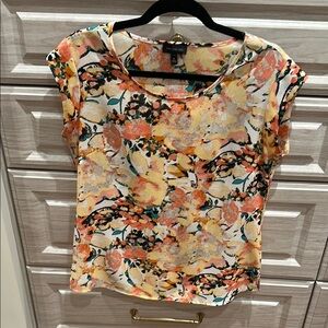 Floral Print Women's Top